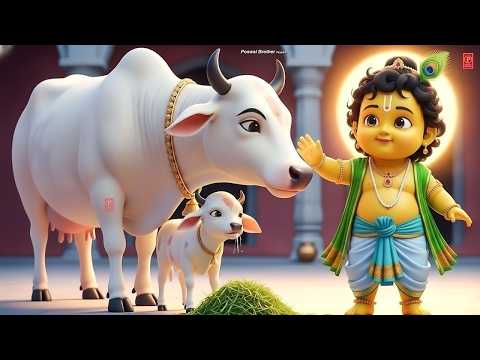 छोटी छोटी गैया छोटे छोटे ग्वाल। Choti Choti Gaiya Chote Chote Gwal। #kanha #krishna #krishnabhajan