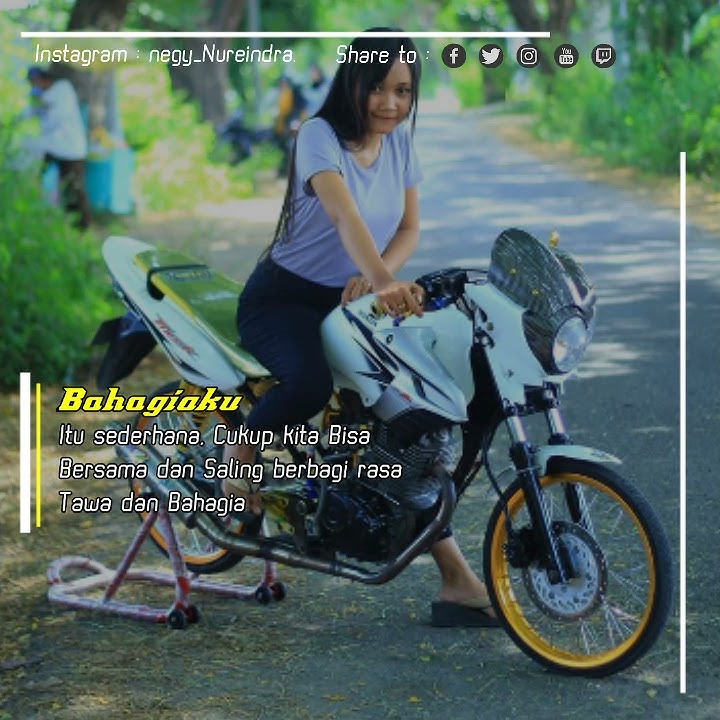 Story wa# cewek cantik naik tiger herex keren