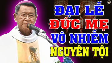 (NGÀY 08/12) ĐẠI LỄ ĐỨC MẸ VÔ NHIỄM NGUYÊN TỘI | Bài giảng SÂU SẮC Của ĐC Phêrô Nguyễn Văn Khảm