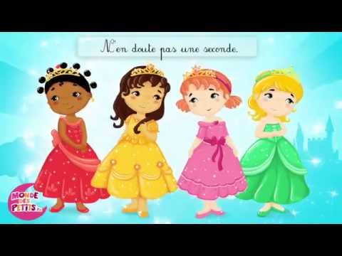 Les petites princesses du monde Chanson Comptine - YouTube