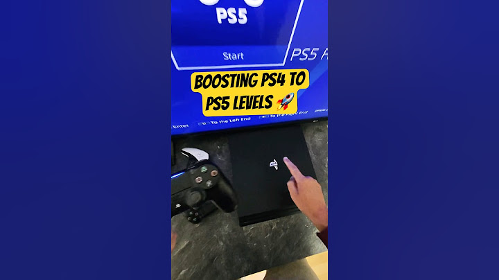 Boost PS4 🚀