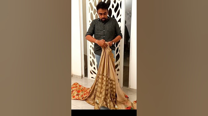 සාරි අදින එක ⁣ අමාරැ වැඩක් නෙමෙයි හැමකෙනාම දැනගතයුතු දෙයක්  Exclusive wedding saree quick draping