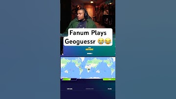Fanum Plays Geoguessr 😂😂 #fanum #amp #twitch
