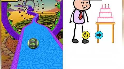 Going Balls vs Help Me Tricky Puzzle | Thief Puzzle Speedrun Gameplay Part 1