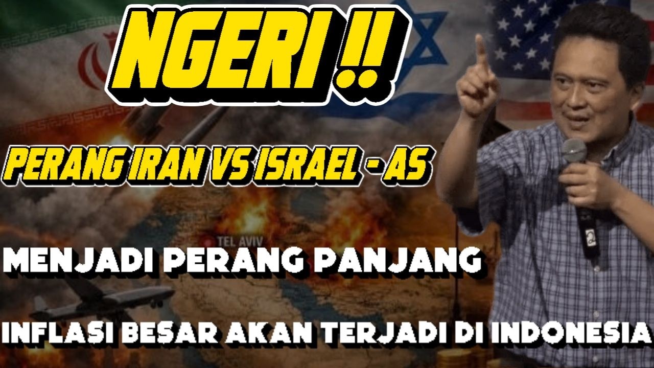 NGERI !! Perang Iran Vs Israel Akan Menjadi Perang Panjang, Inflasi Besar Menanti #daudtony