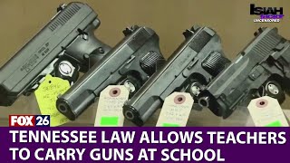 Tennessee lawmakers pass bill allowing teachers to carry guns