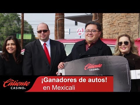 La entrega de autos en Caliente Casino de Mexicali