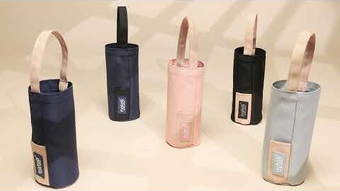 Túi đựng bình giữ nhiêt NATOLI, chất vải dày dặn có quai xách cao cấp BST Sturdy Bottle Pouch T29