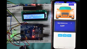 Car Reverse park using Ultrasonic sensor