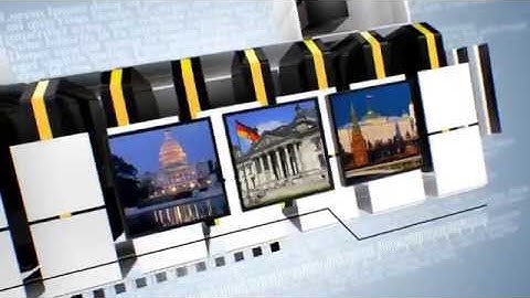 World News Broadcast Opener | After Efects Project Files