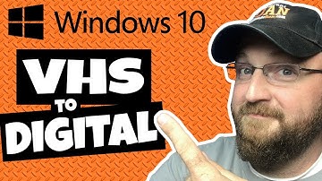 Convert VHS to Digital | Convert VHS to MP4 Windows 10 | How To Convert VHS to MP4