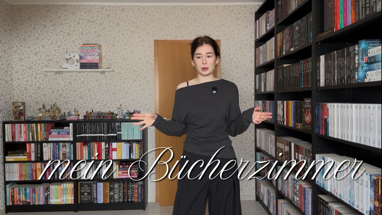 mein Bücherzimmer | ich richte mein Bücherzimmer ein + räume meine Bücherregale um 📚