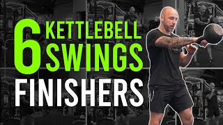 6 Kettlebell Swings Finishers For Your Workout by Luka Hocevar 21,709 views 1 month ago 10 minutes, 39 seconds