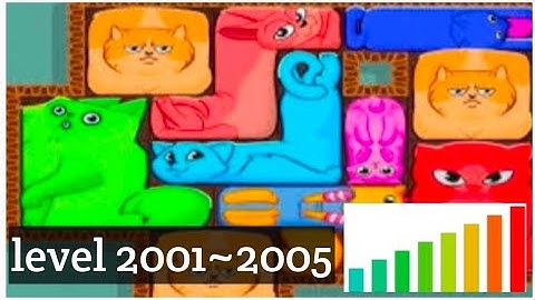 Puzzle Cats - level 2001~2005  Solve 