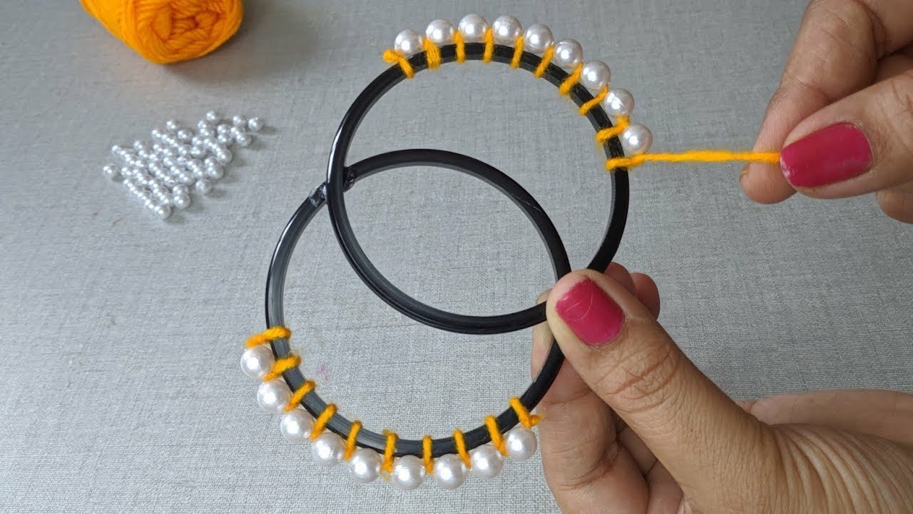 It's so Beautiful. Amazing Hand Embroidery Flower design idea. super Hand Embroidery Flower design 