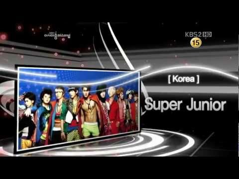 111104 - Super Junior - Superman @ KBS 2011 Asia Song Festival