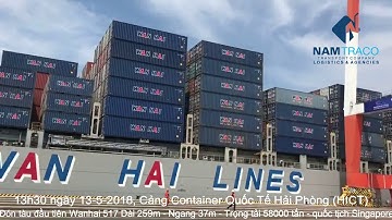 CẢNG LẠCH HUYỆN - HICT HẢI PHÒNG - VẬN TẢI HẢI PHÒNG - NAM TRACO LOGISTICS