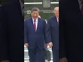 Trump takes Xi on tour of helipad