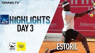Highlights Tiafoe Saves 3 MPs, De Minaur Earns First Clay Win In Estoril 2018