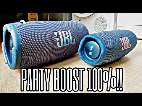 JBL CHARGE 5  amp  JBL XTREME 3 LOW BASS PARTYBOOST   