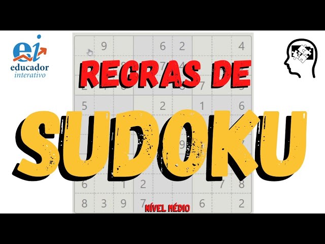 Regras do Sudoku, como jogar sudoku