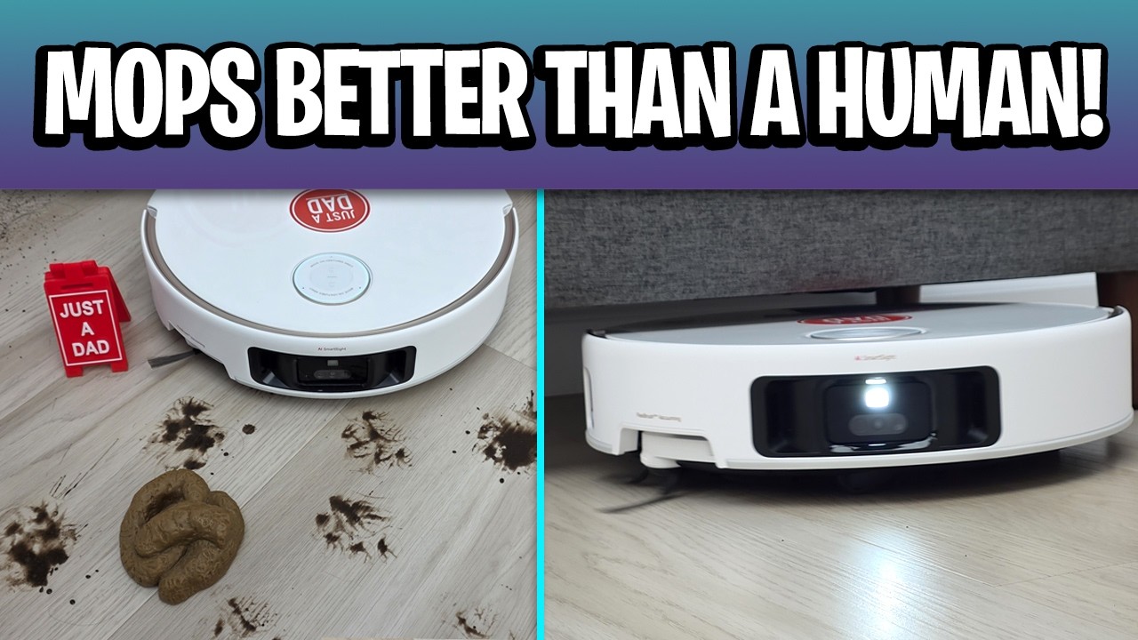 This Robot Mops Better Than A Human! - Mova V50