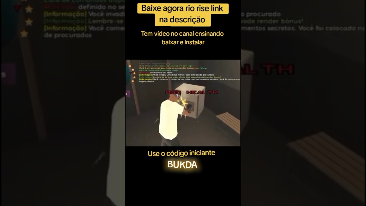 COMO FICAR RICO NO RIO RISE ROUBANDO O COFRE DA BASE MILITAR. 