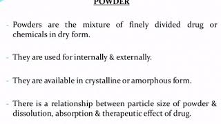 Solid dosage form powder and cachets