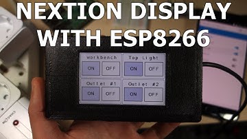 [DEMO] Nextion Display with ESP8266 - Touchscreen User Interface for Node-RED