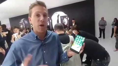 iphone 7 plus hands on  dual camera  water resistant  wireless headphones