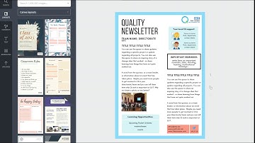 Canva Newsletter Tutorial