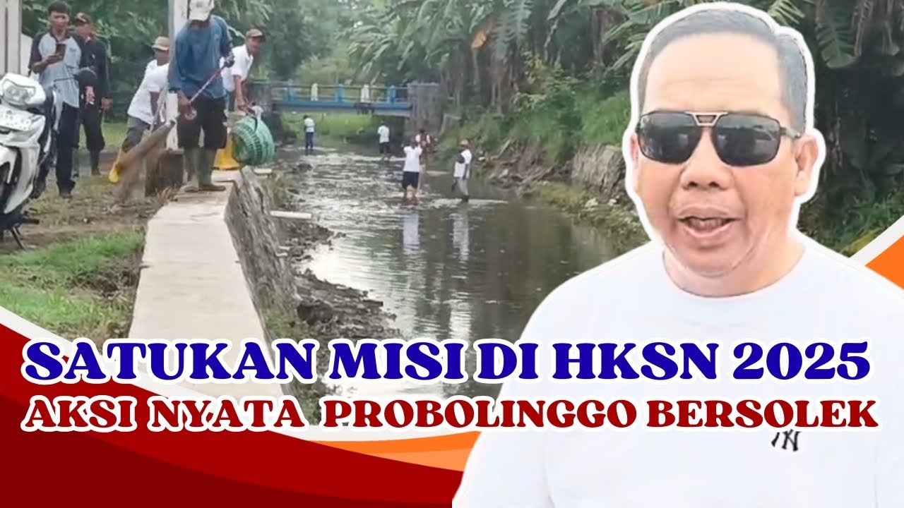 Aksi Nyata HKSN, Wali Kota Aminuddin: Sungai Bersih, Kota Bersolek