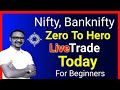 Nifty zero to hero live trading  options trading for beginners  subhash tech live