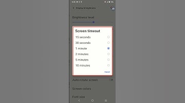 How to set screen timeout on ViVO v27e,y22,v25e,y33s,y21t,v23,y15s,y21,y53s,v21e,v21,y12e,v20,y30