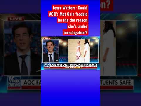 Jesse watters: there is an ongoing mystery involving aoc #shorts