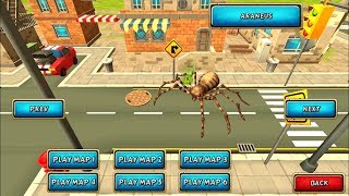 Spider Simulator Amazing City | Android Gameplay screenshot 2