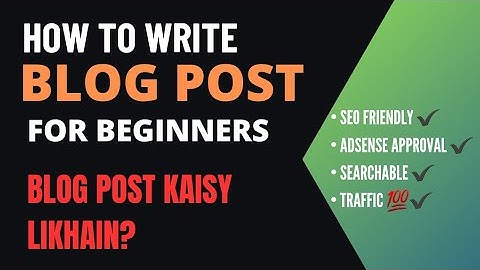 Blogger Basics: Crafting Your First Blog Post Like a Pro