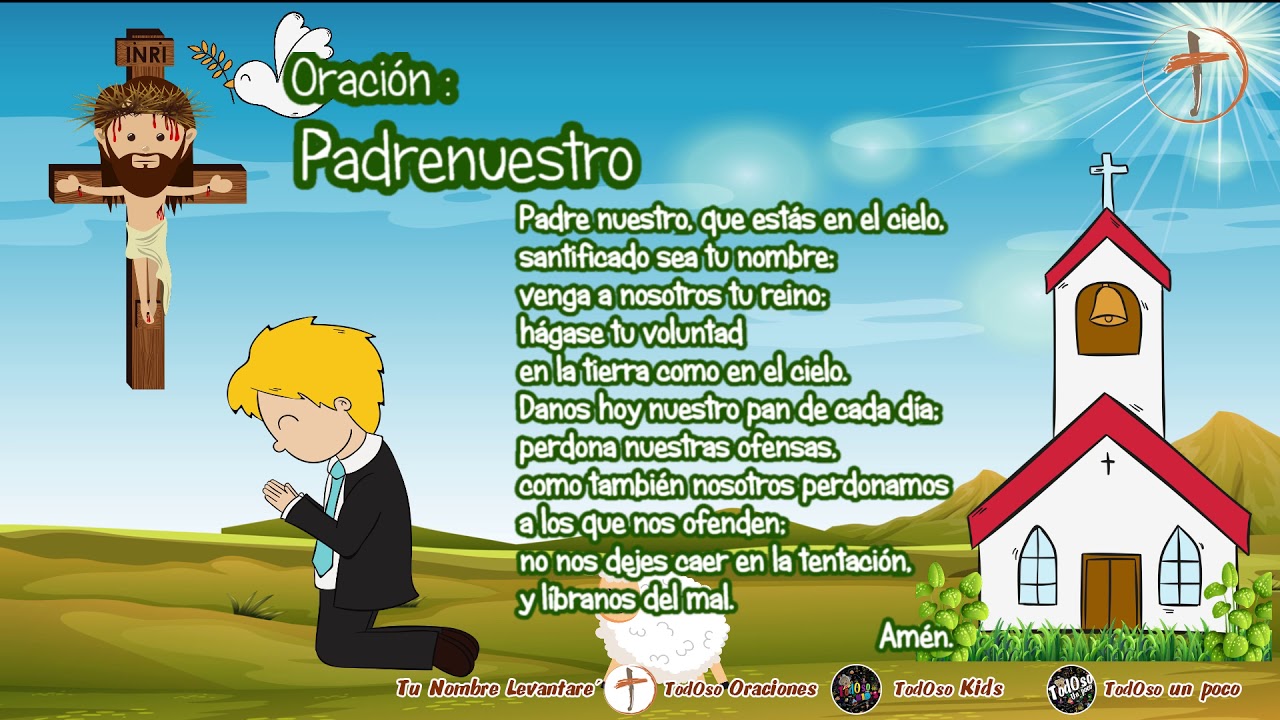 Our Father: My First Prayers for Children Español - YouTube