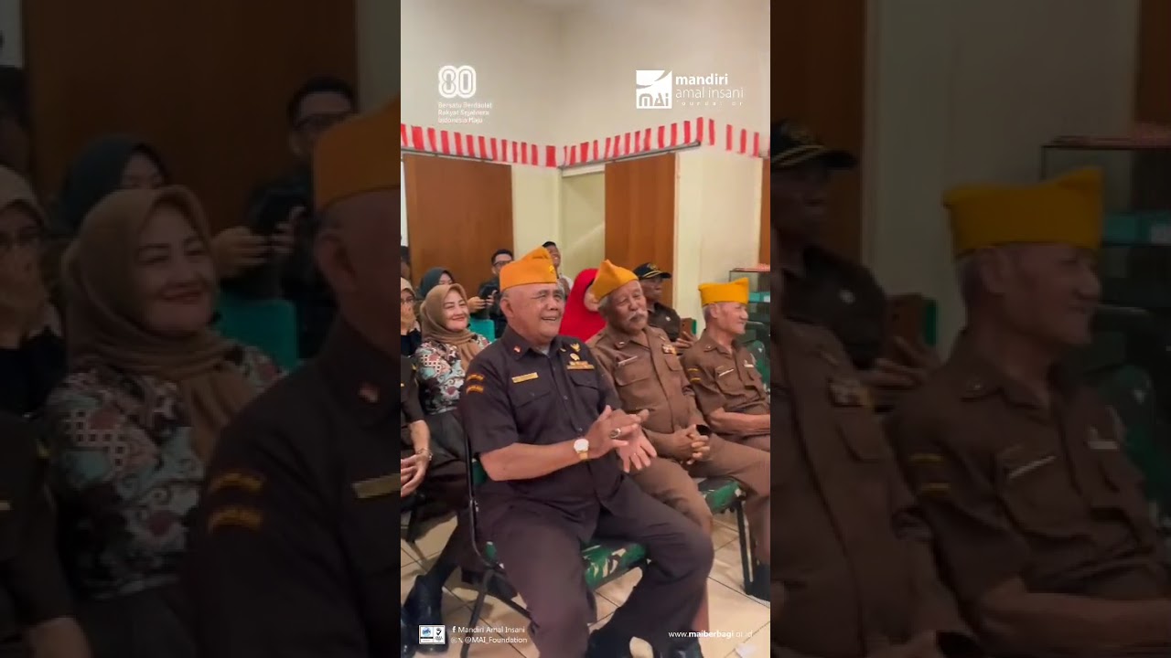 Bakti Sosial Kemerdekaan Bersama Veteran