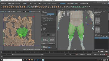 3D Character Creation Week 05 UV Relaxing and Layout