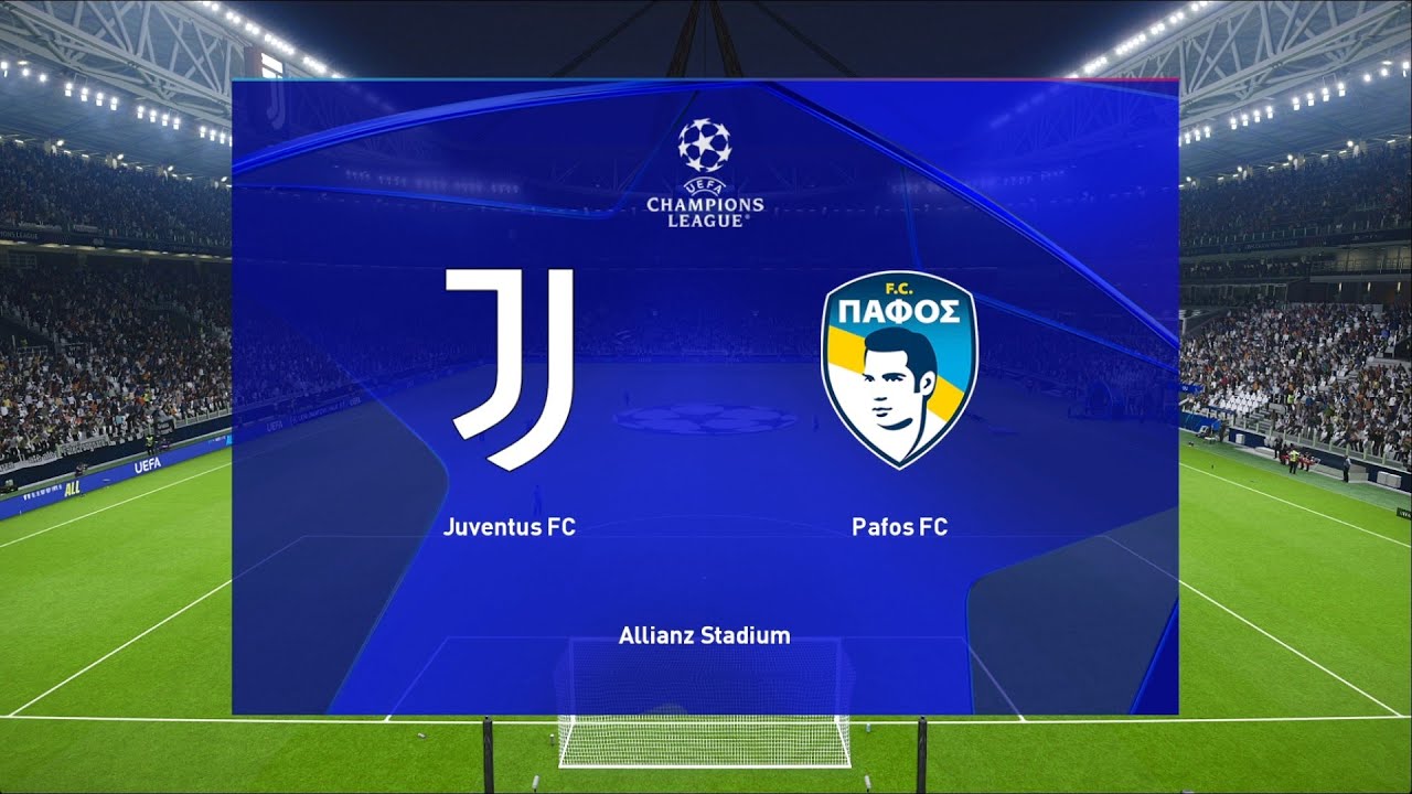 Ювентус — Пафос | Стадион «Альянц» | Лига чемпионов УЕФА 2025-26 | PES 2021