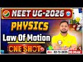 NEET Physics Law of Motion One Shot | Laws of Motion One Shot For NEET | Physics By Shivendu Sir