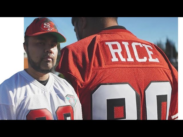 Jerry Rice NFC Mitchell & Ness 1994 Pro Bowl Authentic Jersey – White/Blue