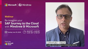 Re-imagine your Journey to the Cloud with Mindtree and Microsoft | #GoCloudWithMindtree