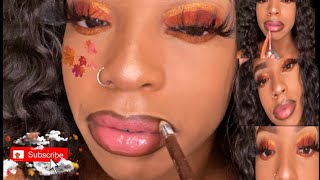 WATCH ME GIVE MYSELF A AUTUM COLOR MAKE OVER | GRWM AUTUM COLORED EYESHADOW EDITION