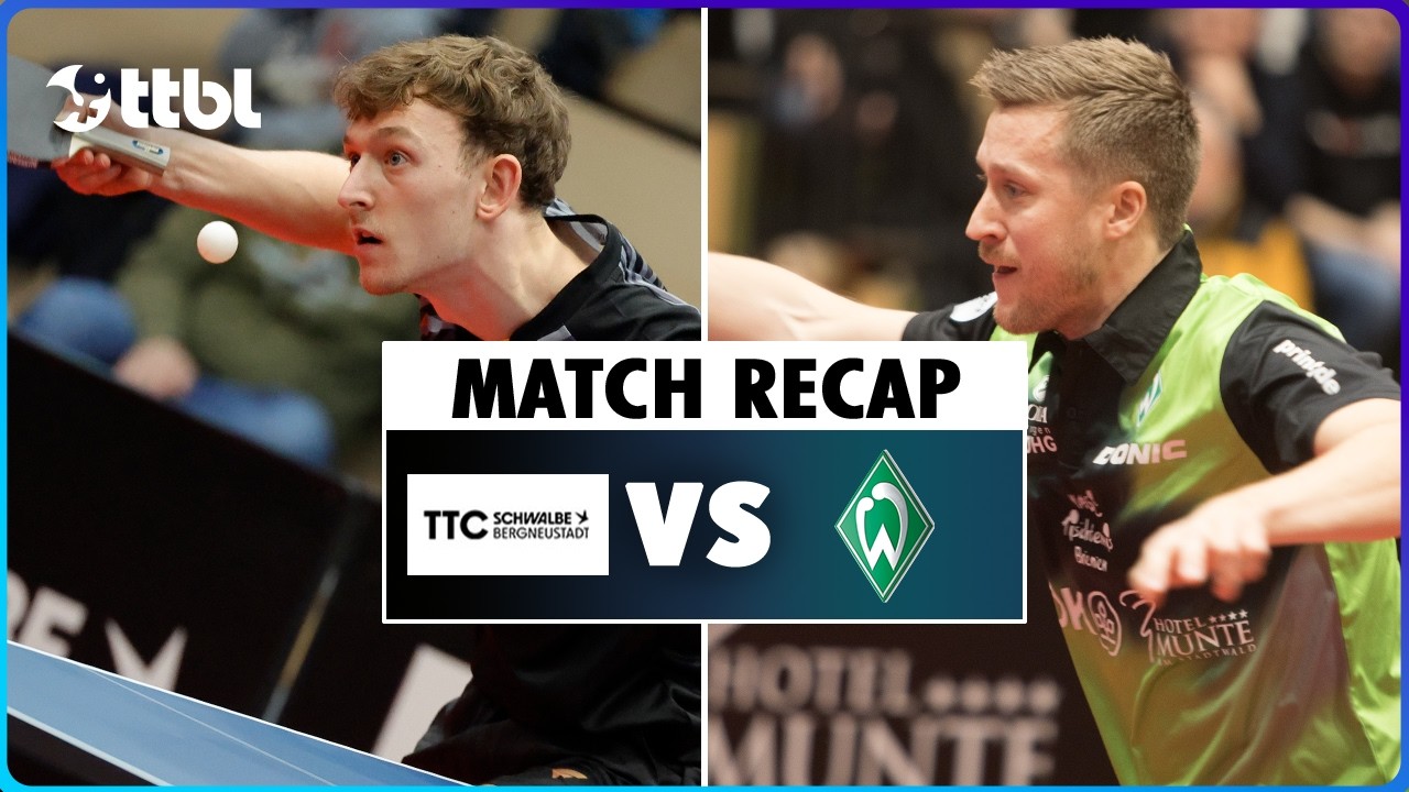BERGNEUSTADT vs. BREMEN (Tischtennis Bundesliga Recap) | Matchday 17 | 2025/2026