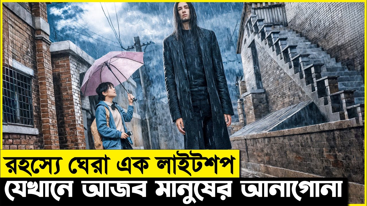 একটি ল্যাম্পের দোকান আছে, সেখানে আসা কাস্টমাররা কেউ মানুষ না..