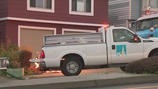 Daly City gas fire out, but PG&E repair crews still working in neighborhood