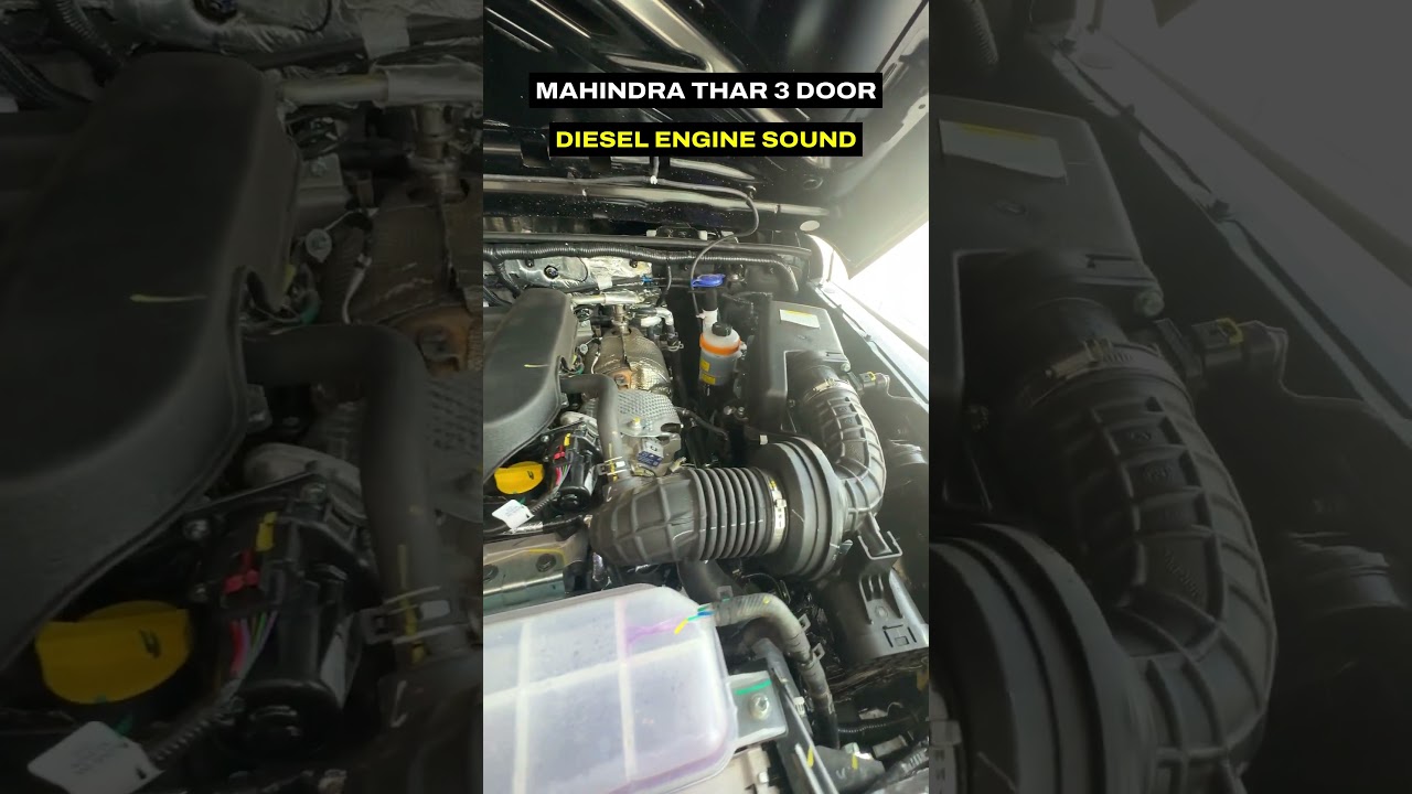 MAHINDRA THAR DIESEL ENGINE SOUND..!!