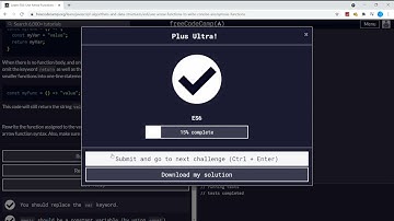 Learn ES6 (6/31) | Use Arrow Functions to Write Concise Anonymous Functions | freeCodeCamp